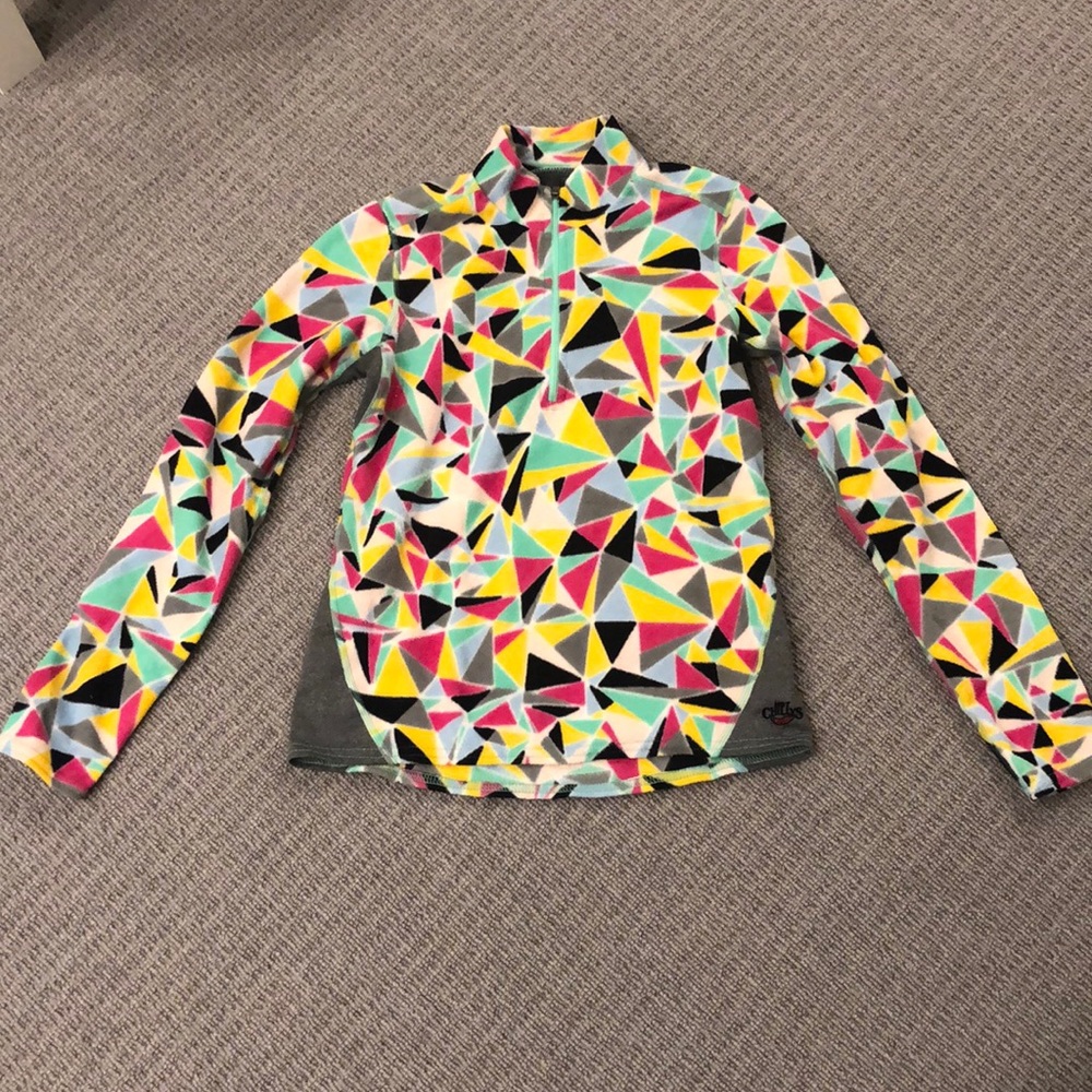 hot chillys fleece quarter zip